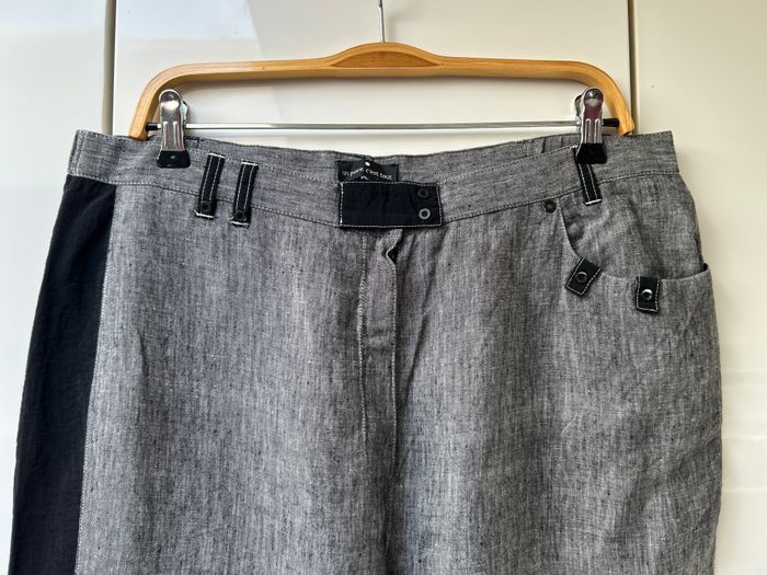Pantacourt gris Un Point C'est Tout - Taille 44/46 - photo numéro 2