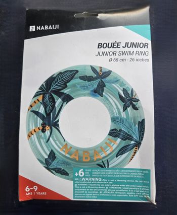 Bouée piscine gonflable 65 cm palmier