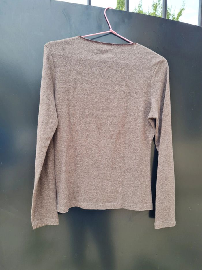 Haut marron AutreTon taille 2 - photo numéro 3