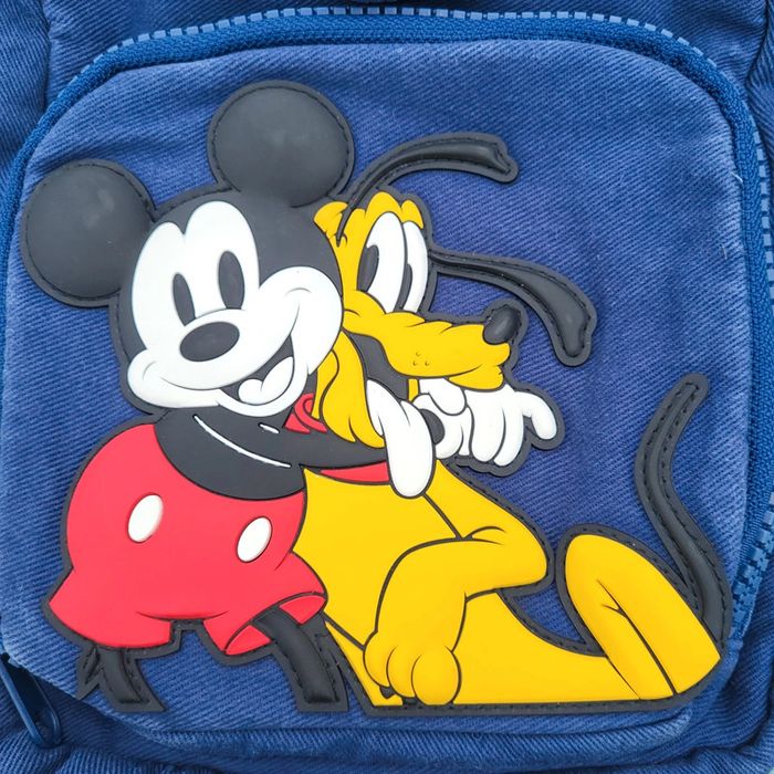 Petit sac à dos vintage 🎒 Disney Baby Zara - Mickey & Pluto - photo numéro 3