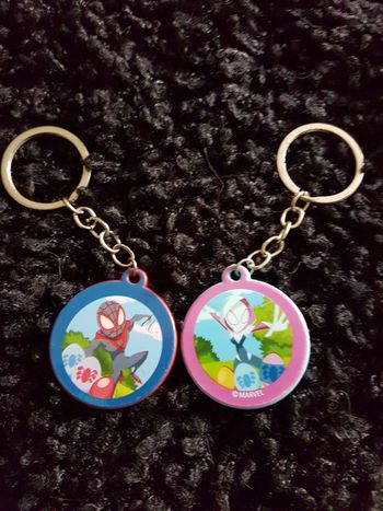 Lot de 2 porte clés Spidey