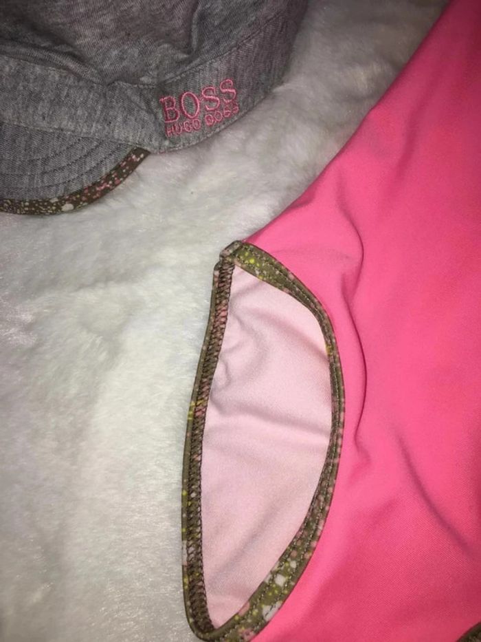 Ensemble Maillot de Bain Hugo boss 6 mois et casquette t44 - photo numéro 2