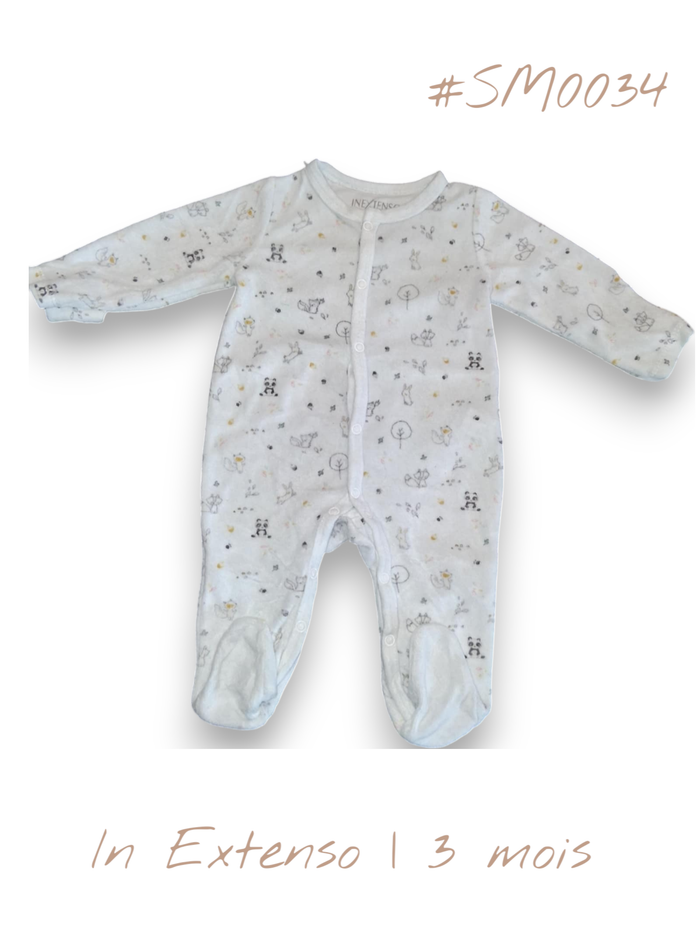 Pyjama Velours - SM0034