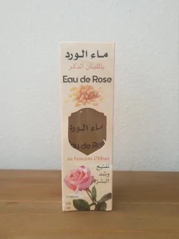 Eau de rose à l'encens oliban | 100 ml