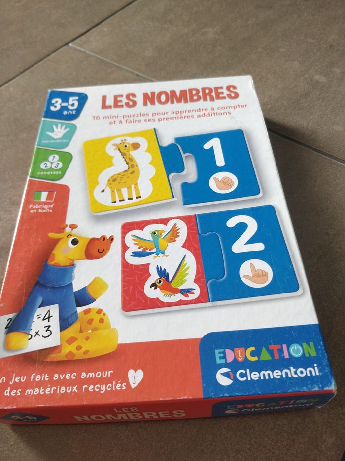 jeu les nombres