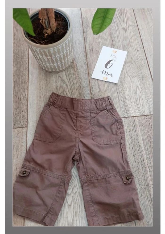 Pantalon Kimbaloo 6 mois marron