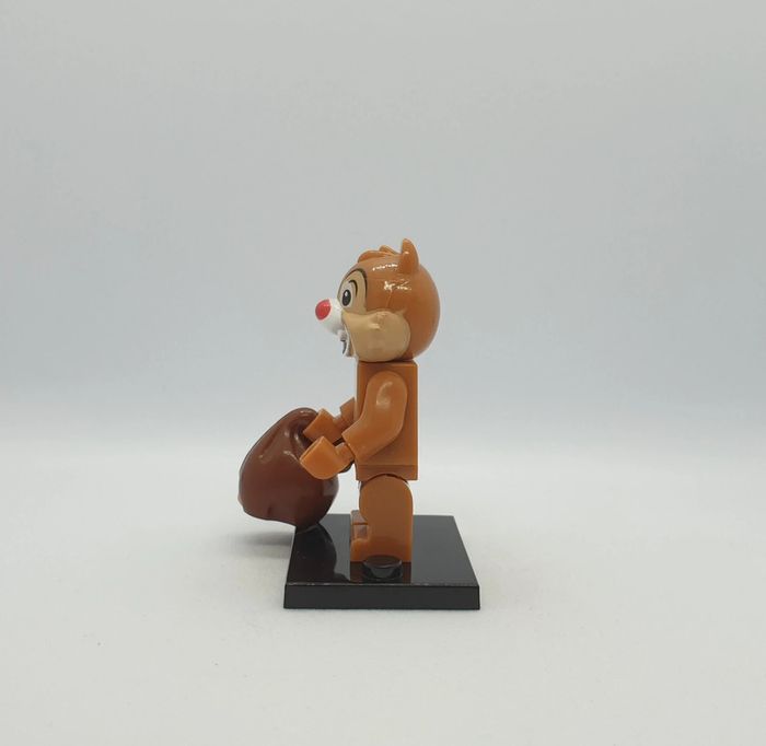 🐿 Figurine Tic & Tac - Tac - (Style Lego) 🐿 - photo numéro 2