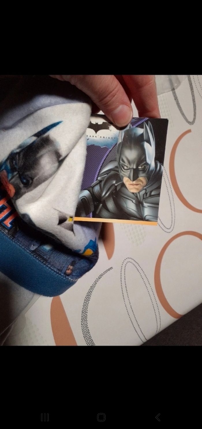 Ensemble bonnet et écharpe garçon batman t unique - photo numéro 9