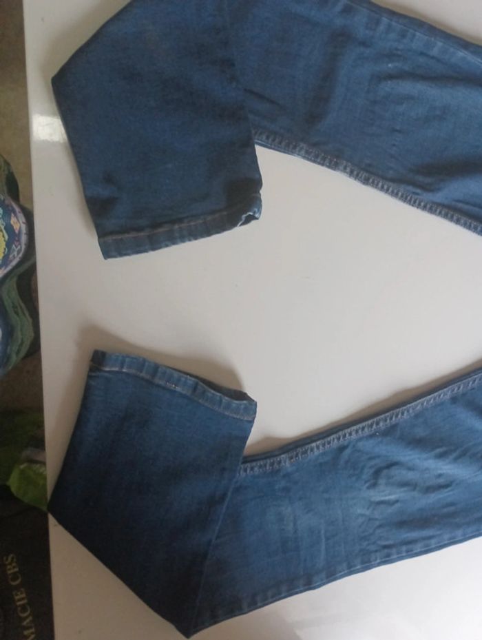Pantalon jeans femme Levi's Strauss 501 rétro vintage taille 36 coupe droite - photo numéro 2