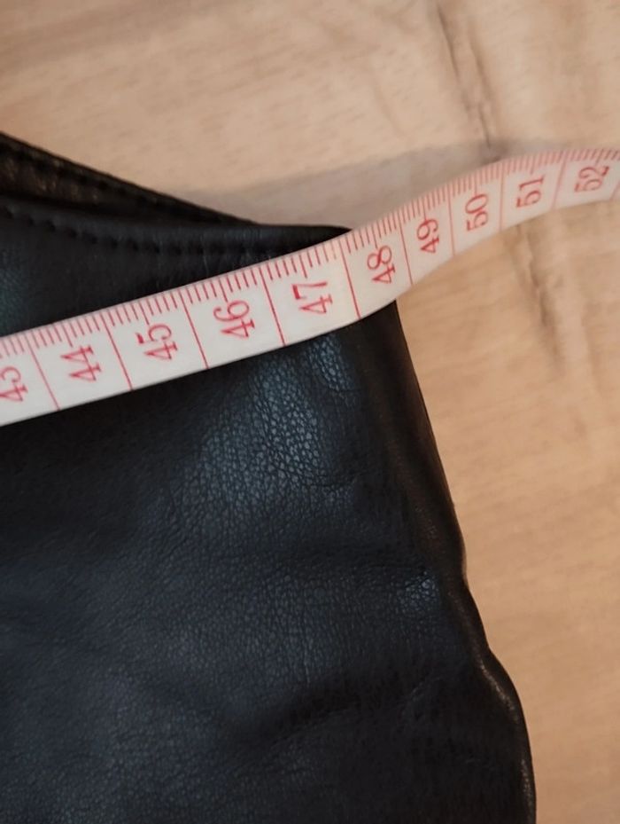 Salopette ou combinaison en similicuir interieur doux Zara taille m - photo numéro 7