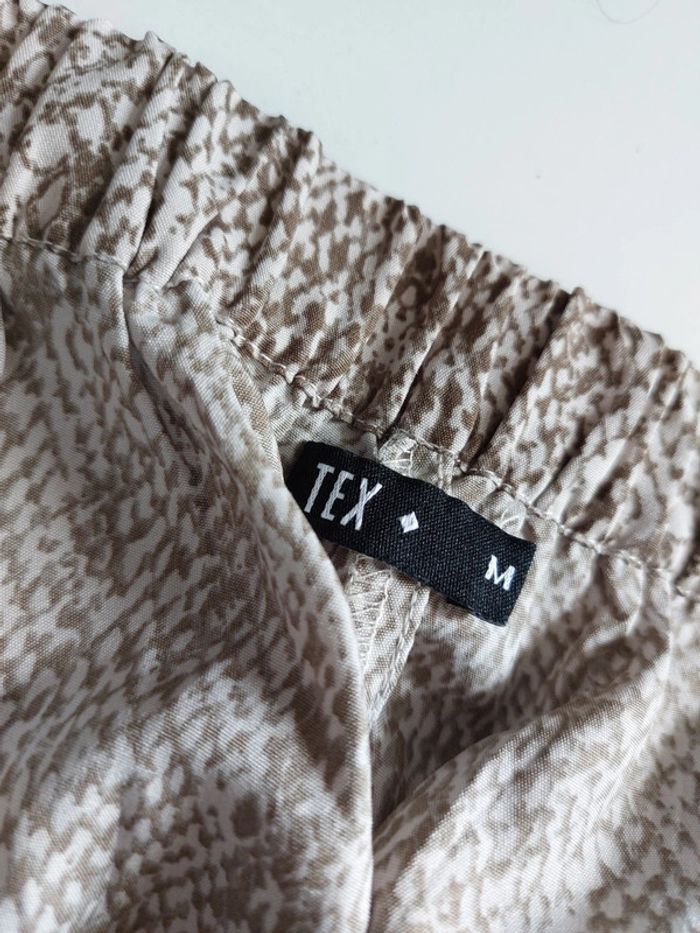 Pantalon taille élastique jambes larges motifs python taille M - photo numéro 3