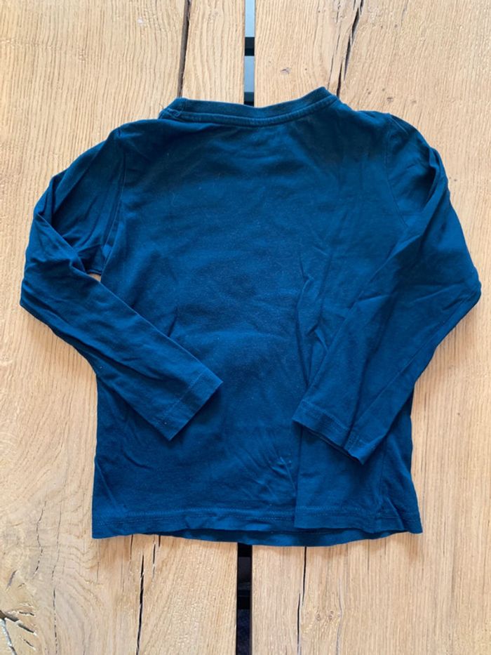 Tee-shirt manches longues marine New York garçon 5 ans Kiabi - photo numéro 2