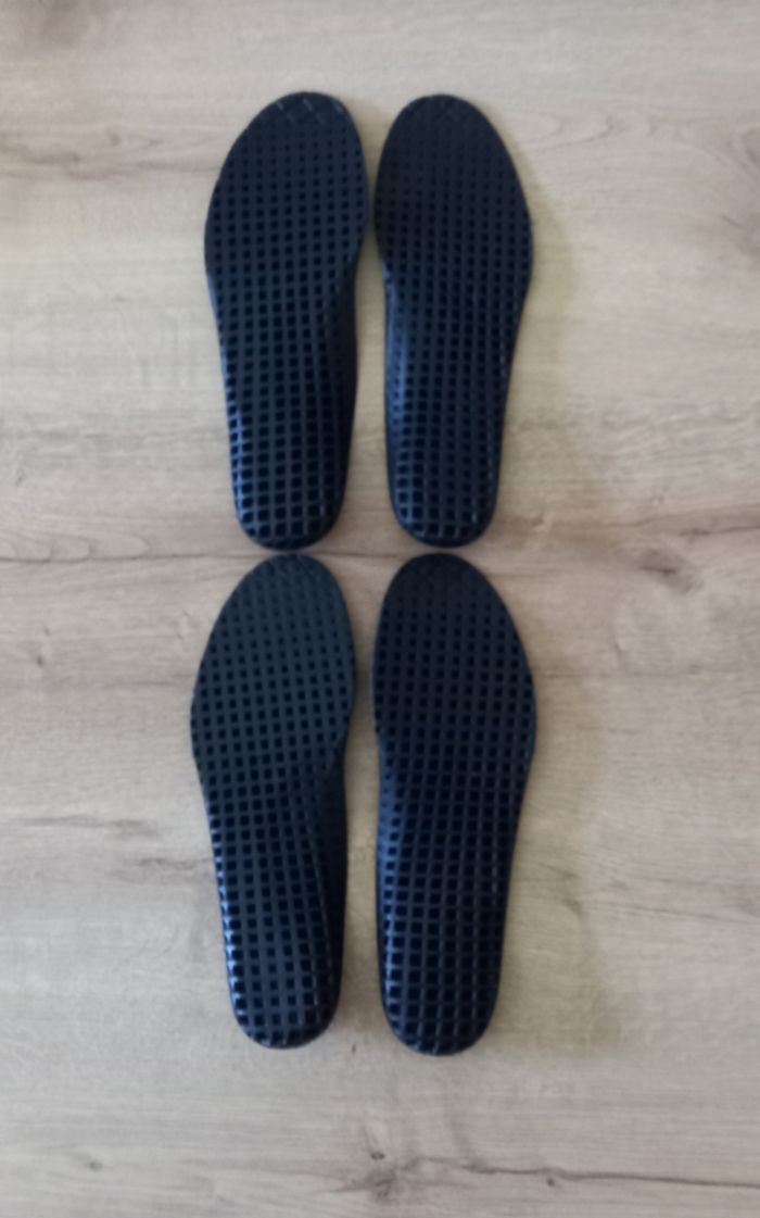 Semelles noires " 2 paires " - photo numéro 2