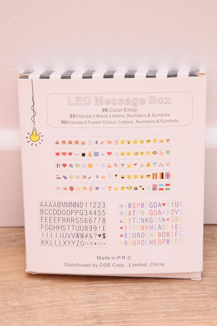 Lettres pour lightbox - photo numéro 2