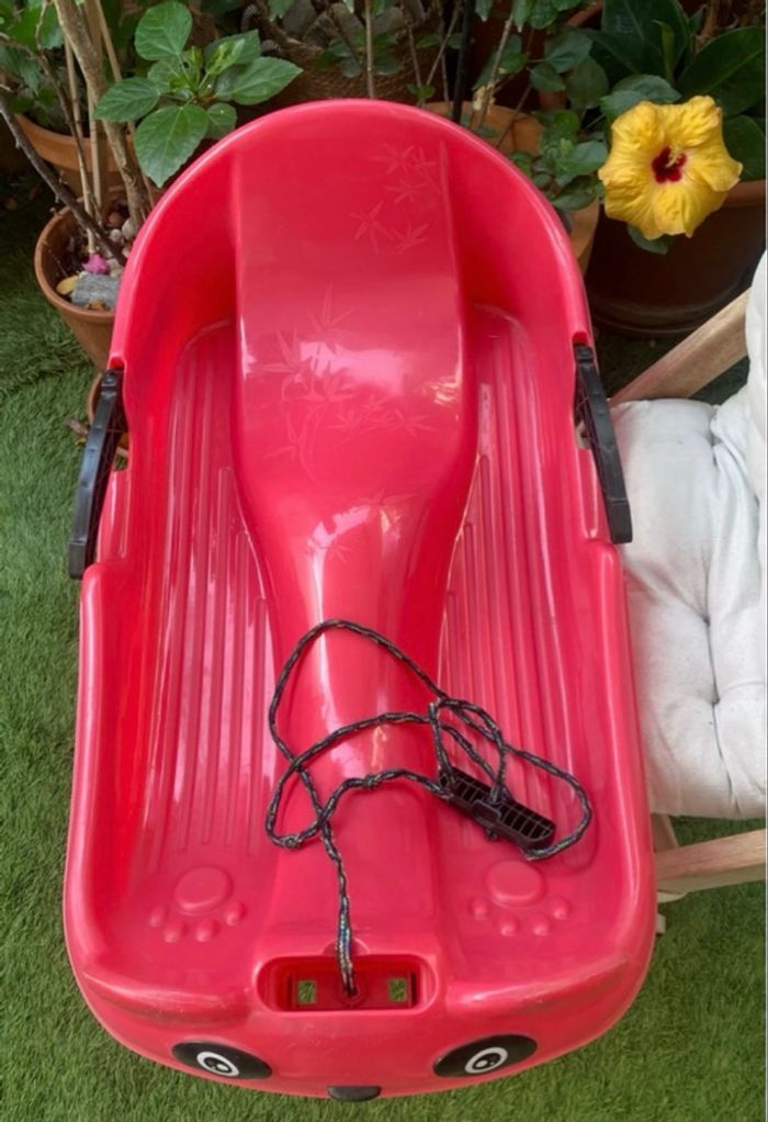 Lot de luge trés chou pour enfants, une rose et une blessé - photo numéro 6