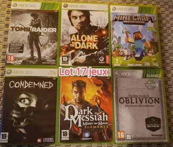 Lot jeux Xbox 360