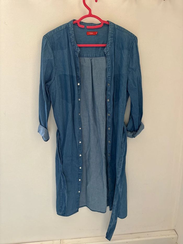 Robe en jeans