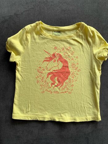 T-shirt manches courtes licorne Kiabi 3 ans