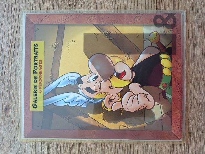 Galerie de portraits - 8 personnages Astérix - collector 2007