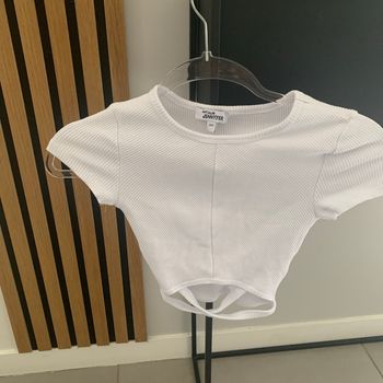 Top Jennyfer blanc