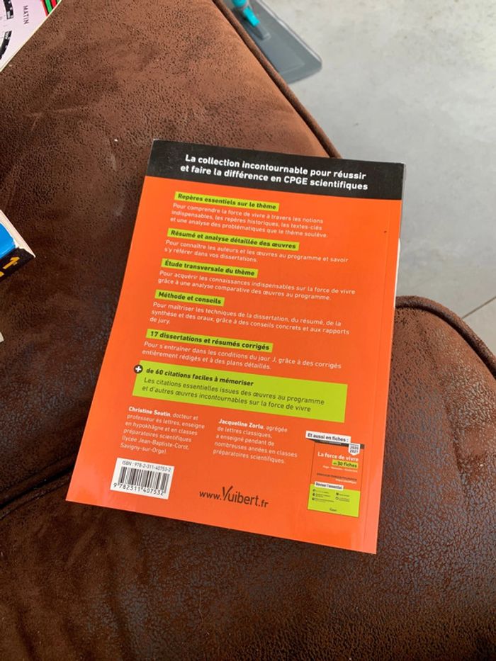 Livre 2021 scolaire école préparatoire prépas scientifique philosophie français - photo numéro 3