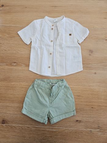 Ensemble chemisette short