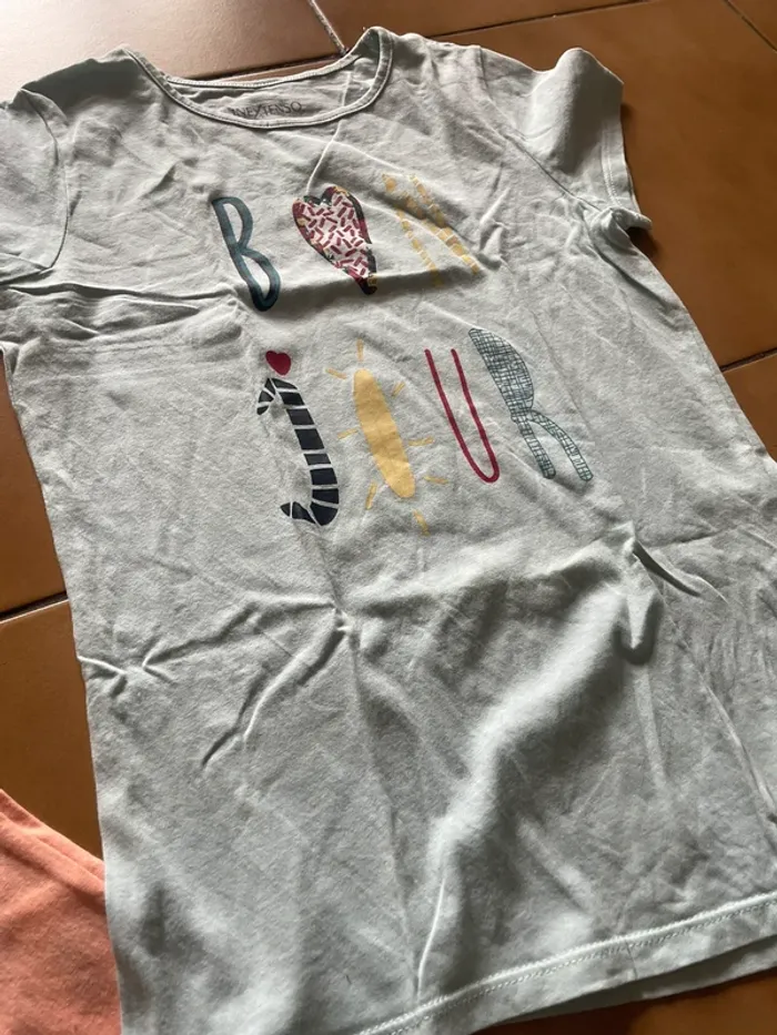 Lot t shirts fille 10 ans - photo numéro 6