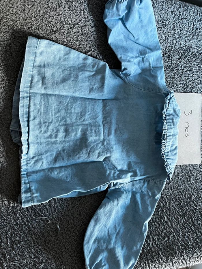 Chemise fille 3 mois - photo numéro 2