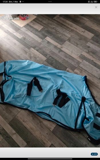 Chemise Anti mouche cheval poney taille 125