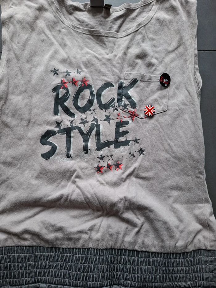 Robe été sans manches bas en jean Bilook 14 ans - photo numéro 2