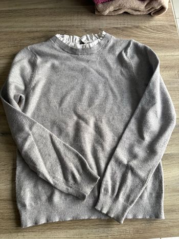 Pull gris 