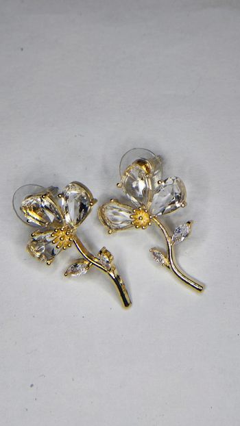 Boucles d'oreilles fleurs