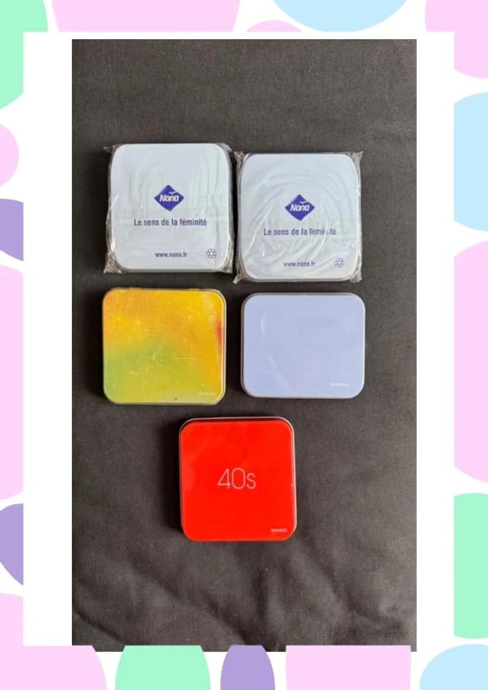 Lot de 5 boîtes - photo numéro 2
