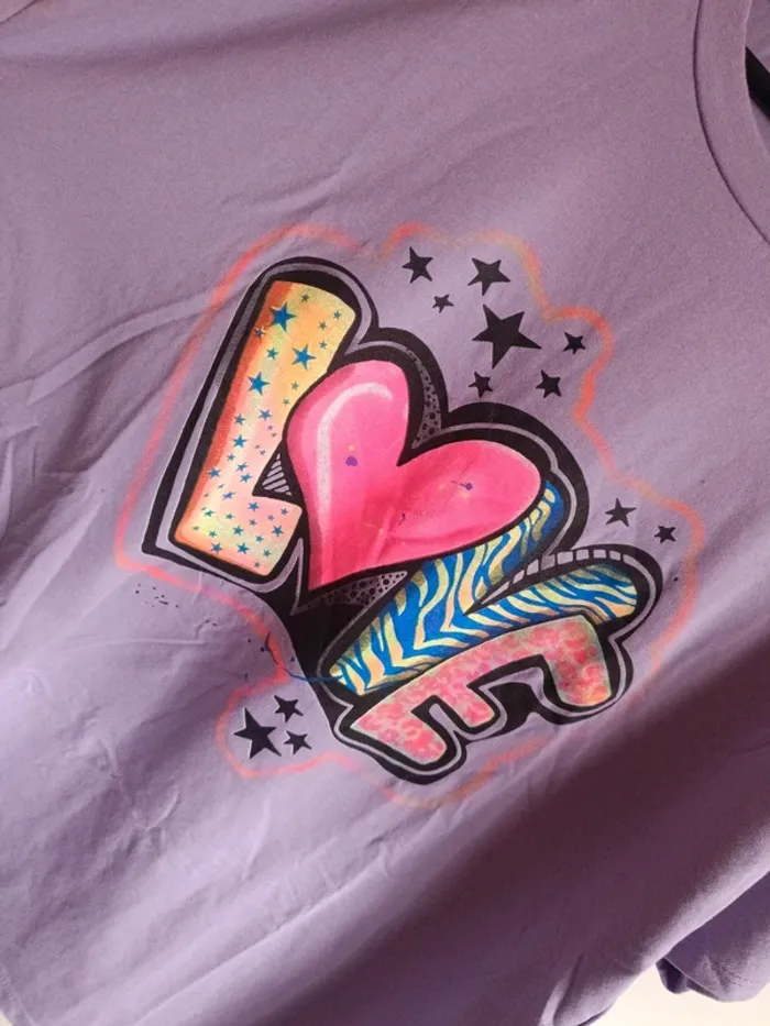 Tee shirt LOVE - photo numéro 4
