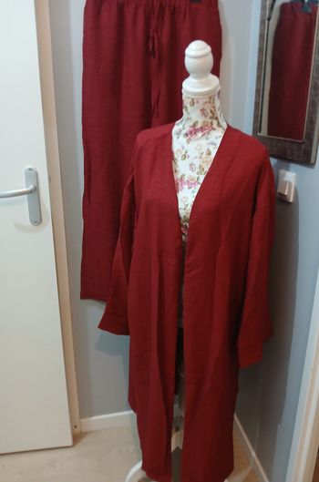 Ensemble femme bordeaux