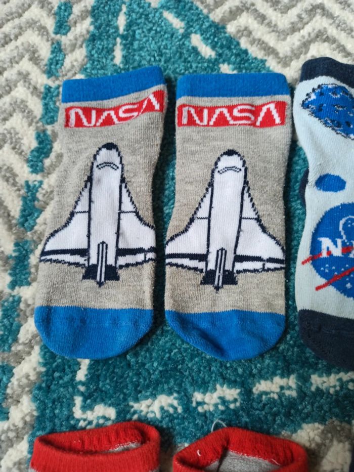 Lot de 4 paires de chaussettes - Taille 23/26 - photo numéro 2