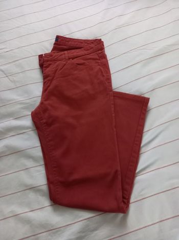 Pantalon Rouille Kiabi Slim Fit, Taille 42