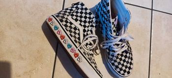 Vans Montantes Damier