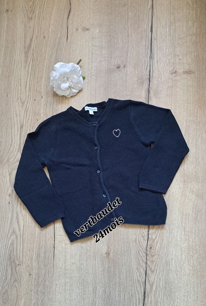 gilet vertbaudet 24mois👧