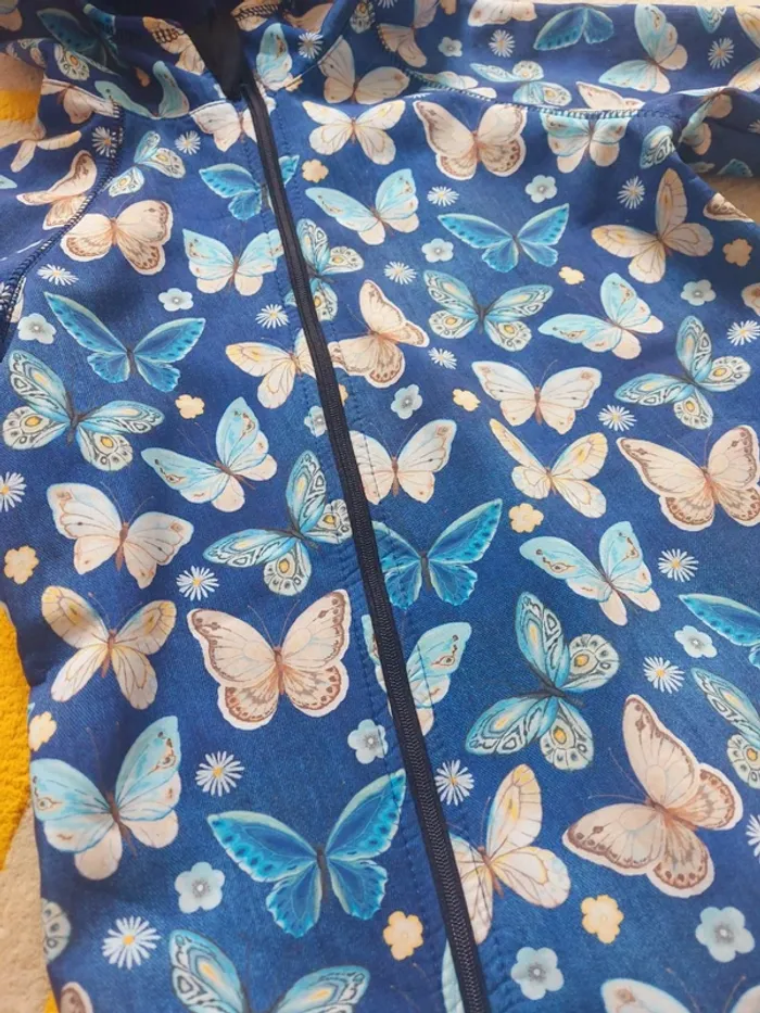 Combinaison de pluie iELM softshell papillons butterflies 104 cm 4 ans
