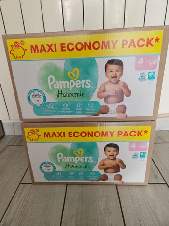 Pampers harmonie taille 4