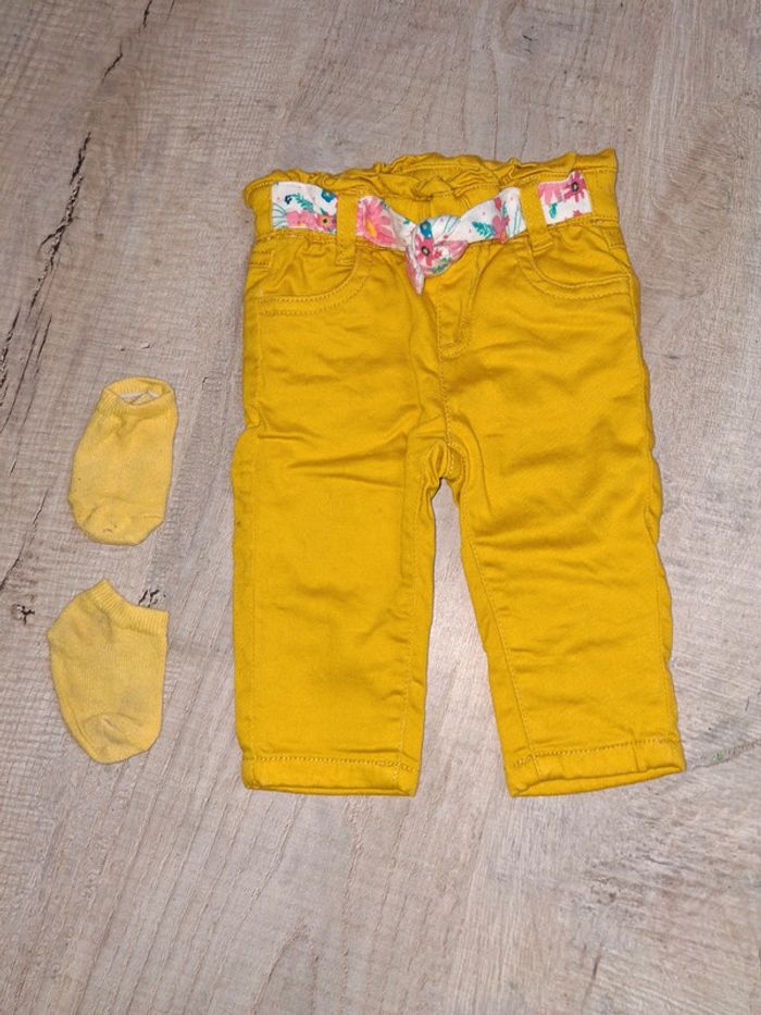 Pantalon fille 3 mois