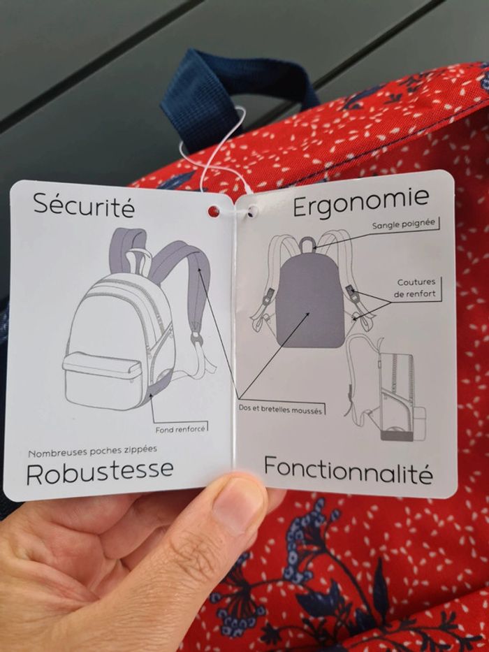 Sac à dos cartable école Kaporal neuf - photo numéro 5