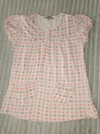 T-shirt petit rond multicolore 💜 8ans