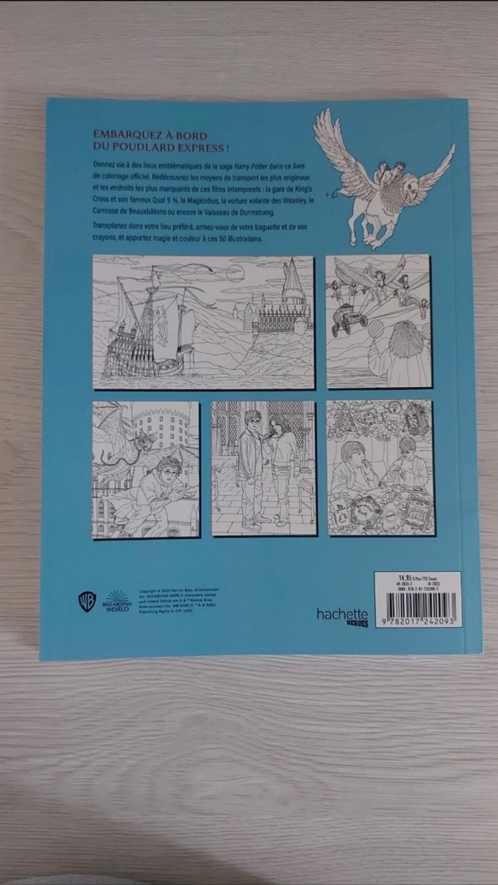 Livre de coloriage Harry Potter neuf - photo numéro 2