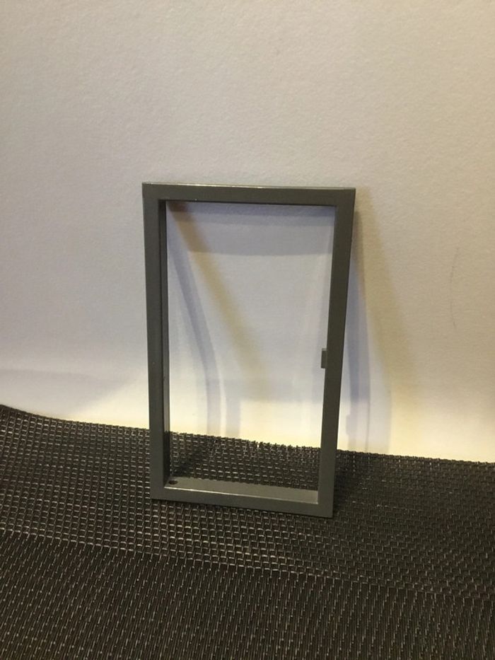 Playmobil contour porte entrée gris 6x10cm pièces détachées maison moderne 9266