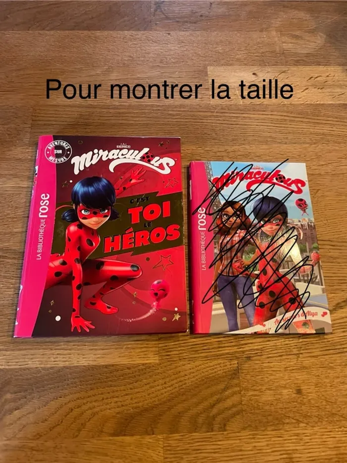 Grand Livre La bibliothèque Rose Miraculous C’est toi le héros - photo numéro 2