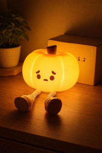 Veilleuse Citrouille – Douce & Pratique