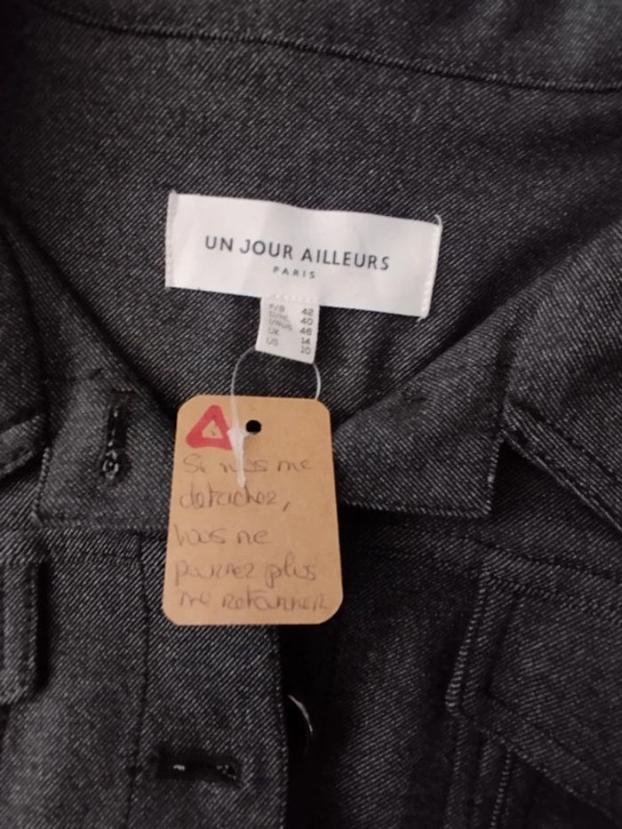 Veste avec poches Un jour Ailleurs taille 42 - photo numéro 8