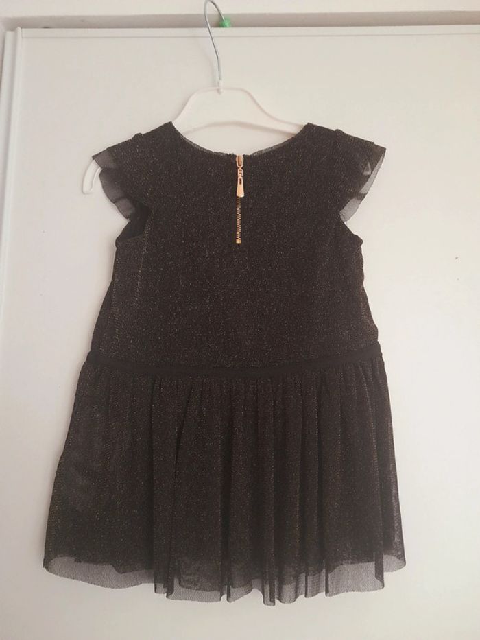 Robe noire pailletée or neuve - photo numéro 2